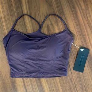 ALPHALETE ULTRASOFT CAMISOLE TANK-brand new with tag-purple small